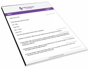 Free 11+ Resources 11plus practice worksheet